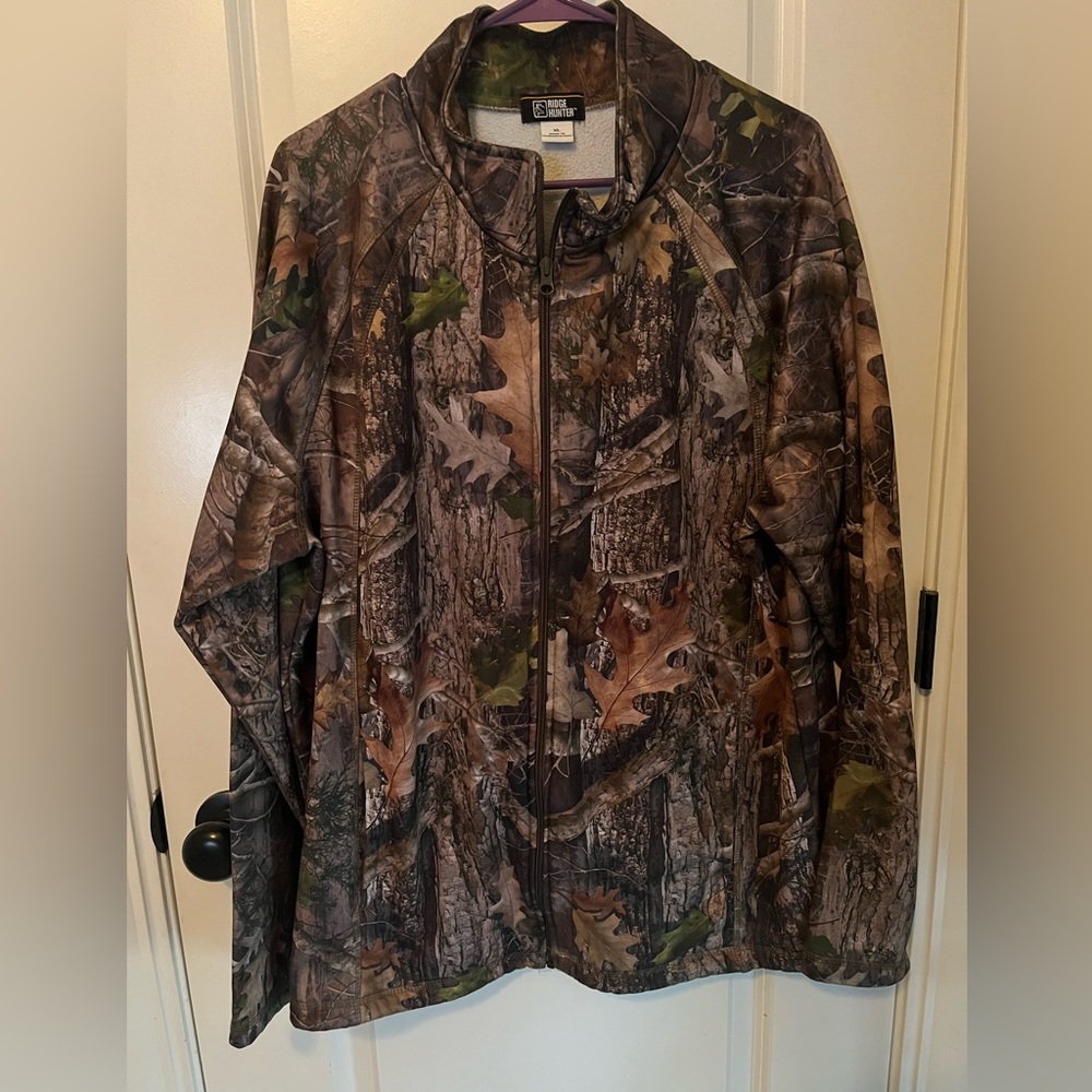 Ridge Hunter Essentials XL True Timber Kanati Camo Zip Fleece Jacket